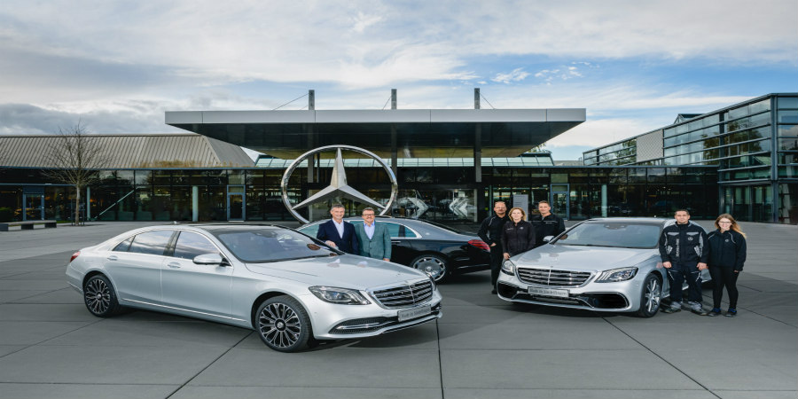  Η Mercedes γιορτάζει μισό εκατομμύριο  S-Class στην παραγωγή